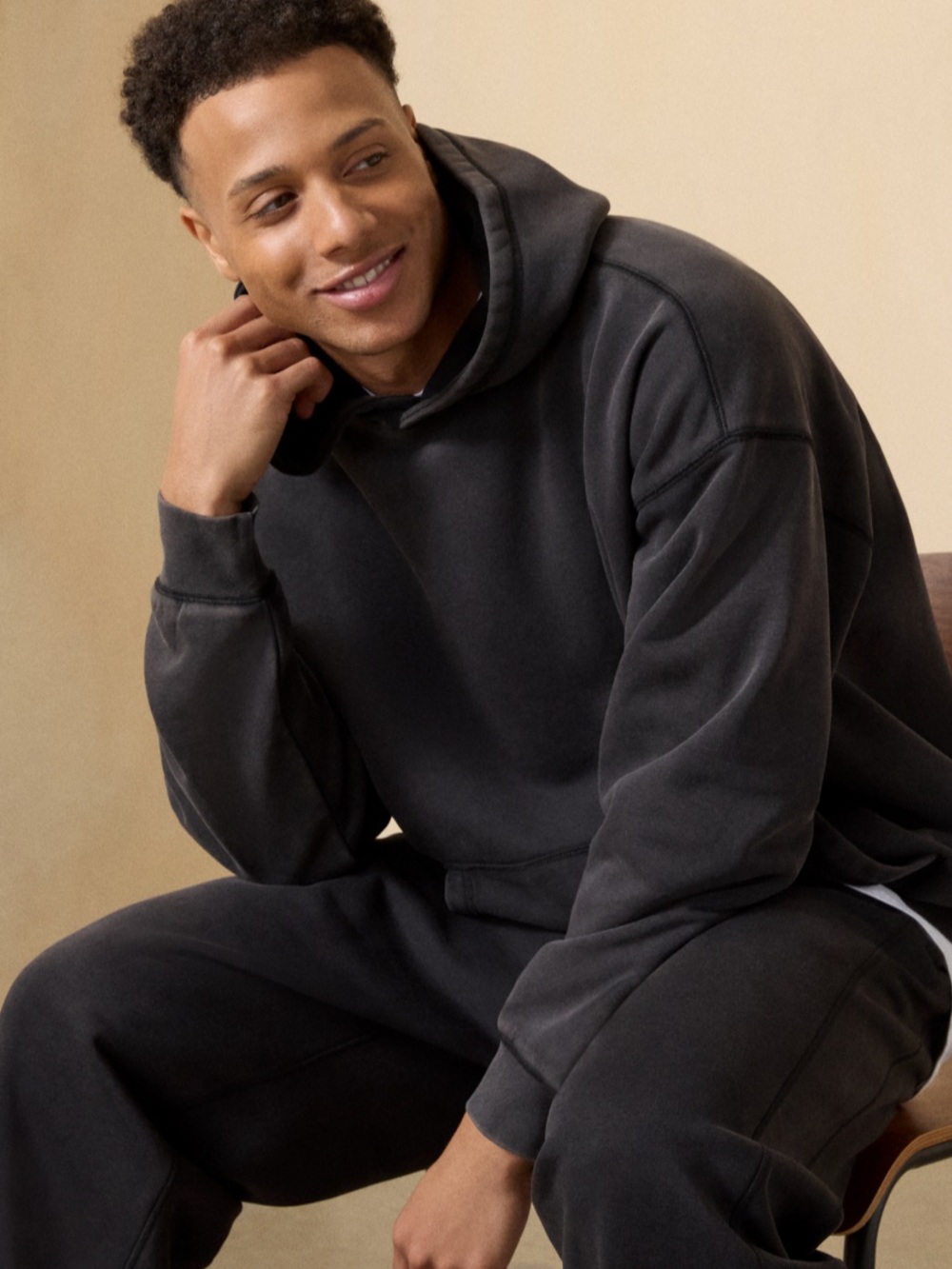 NWT CSG Men’s Hometown Vintage Hoodie Sz L Black